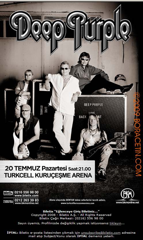Deep Purple 2009 Istanbul